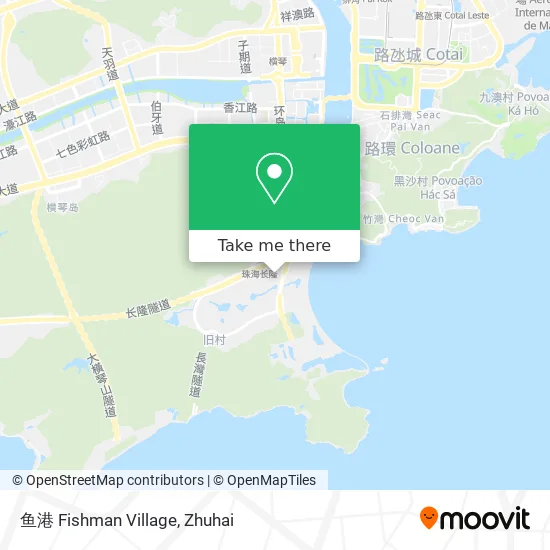 鱼港 Fishman Village map