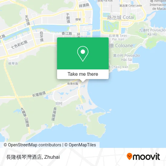 長隆橫琴灣酒店 map
