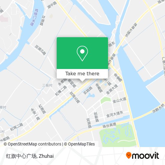 红旗中心广场 map