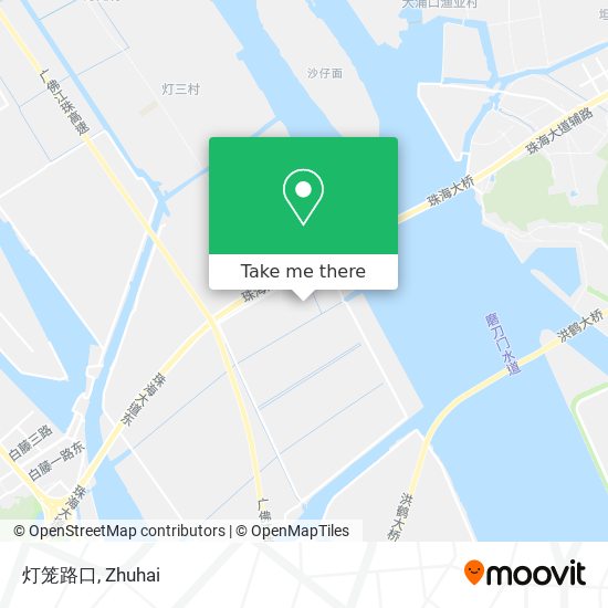 灯笼路口 map