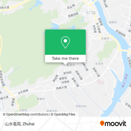 山水毫苑 map