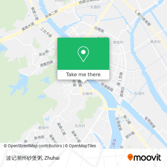 波记潮州砂煲粥 map