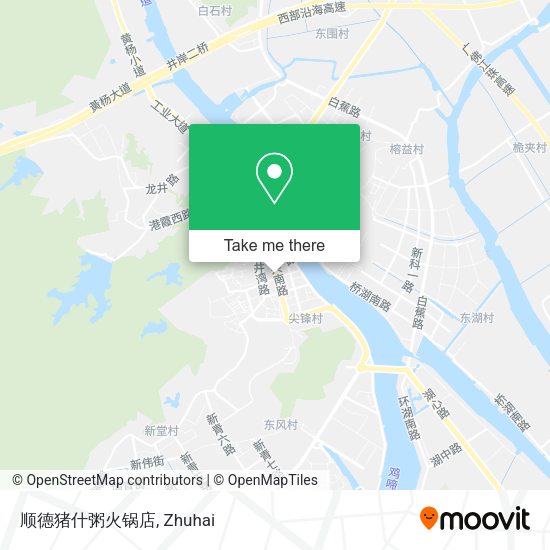 顺德猪什粥火锅店 map