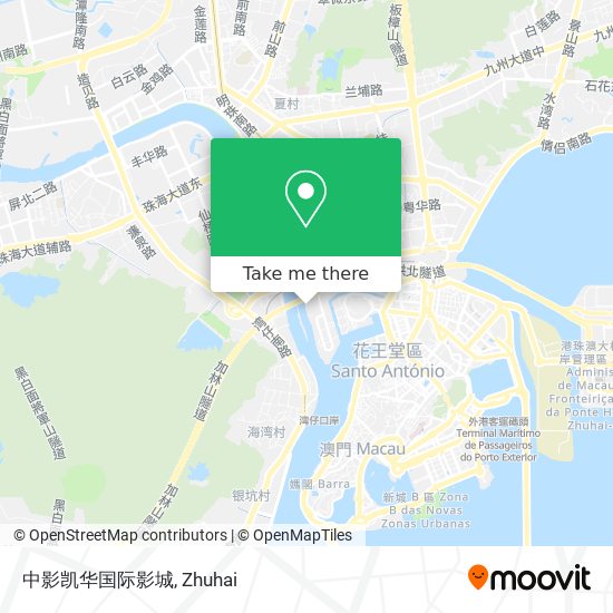 中影凯华国际影城 map