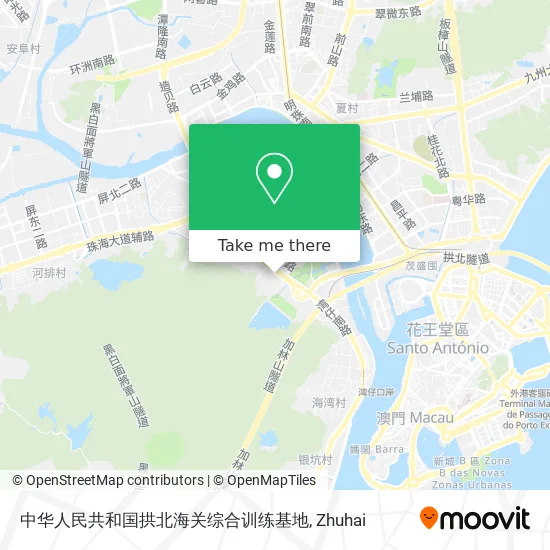 中华人民共和国拱北海关综合训练基地 map