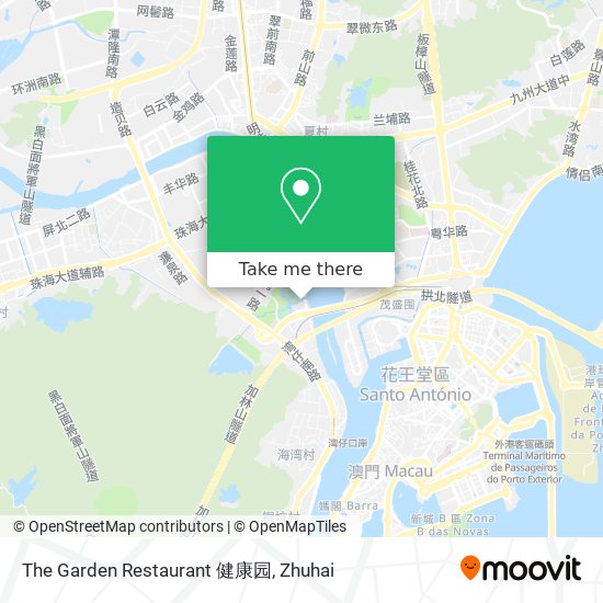 The Garden Restaurant 健康园 map