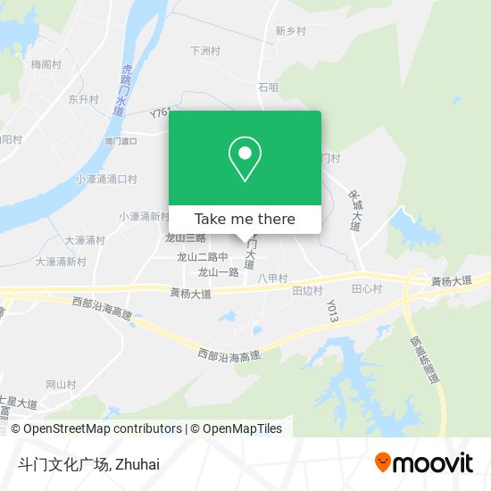 斗门文化广场 map