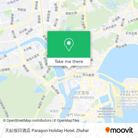 天鉆假日酒店 Paragon Holiday Hotel map