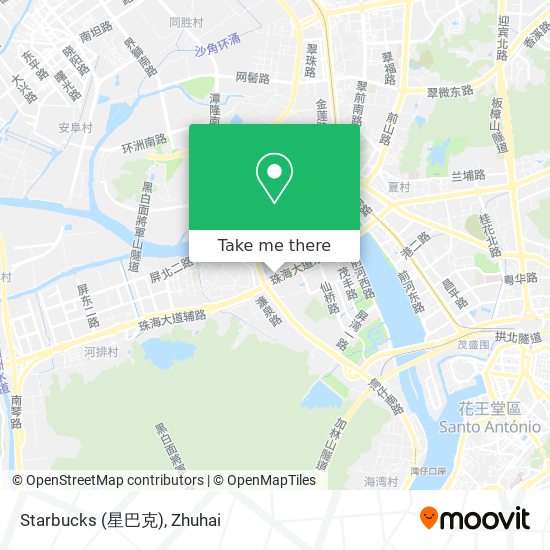 Starbucks (星巴克) map