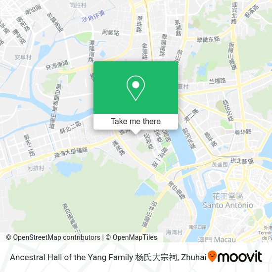 Ancestral Hall of the Yang Family 杨氏大宗祠 map