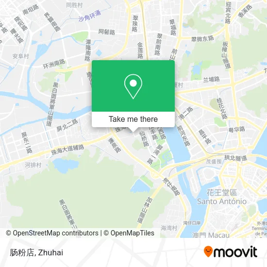 肠粉店 map