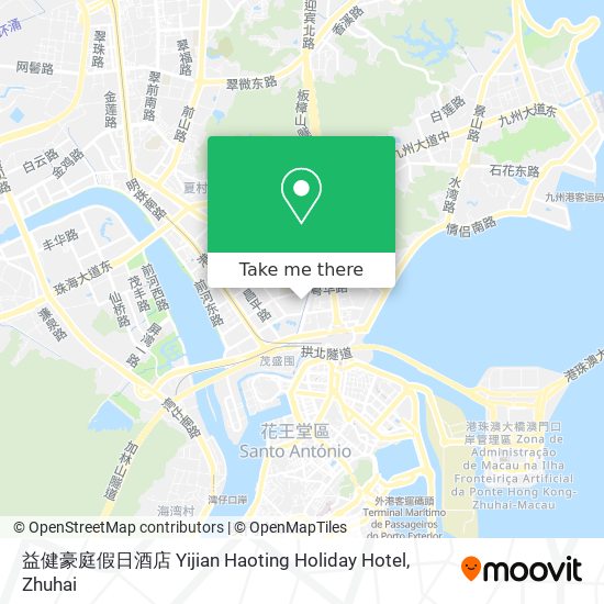 益健豪庭假日酒店 Yijian Haoting Holiday Hotel map