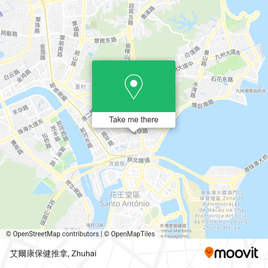 艾爾康保健推拿 map