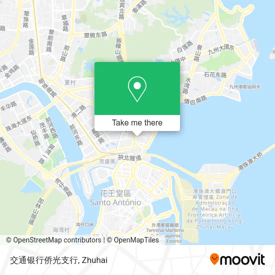交通银行侨光支行 map