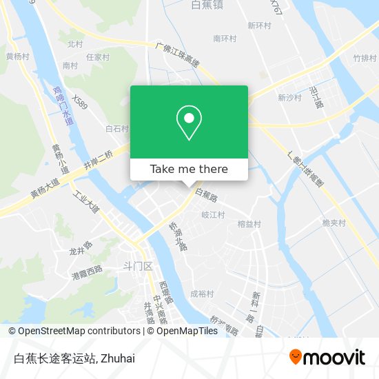 白蕉长途客运站 map