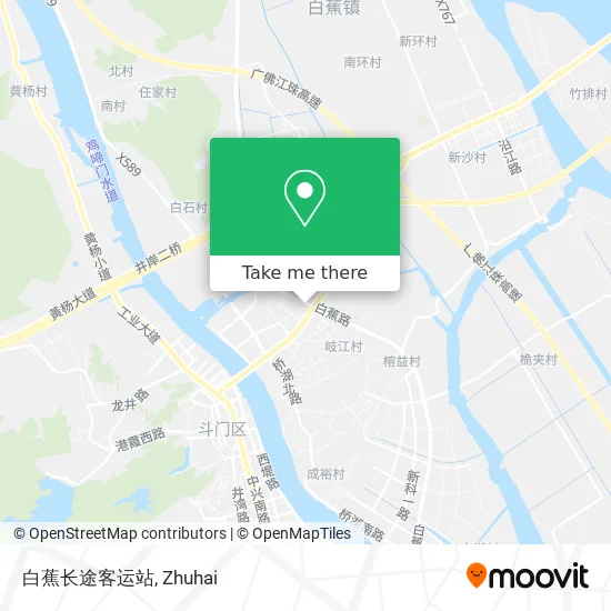白蕉长途客运站 map