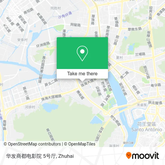 华发商都电影院 5号厅 map