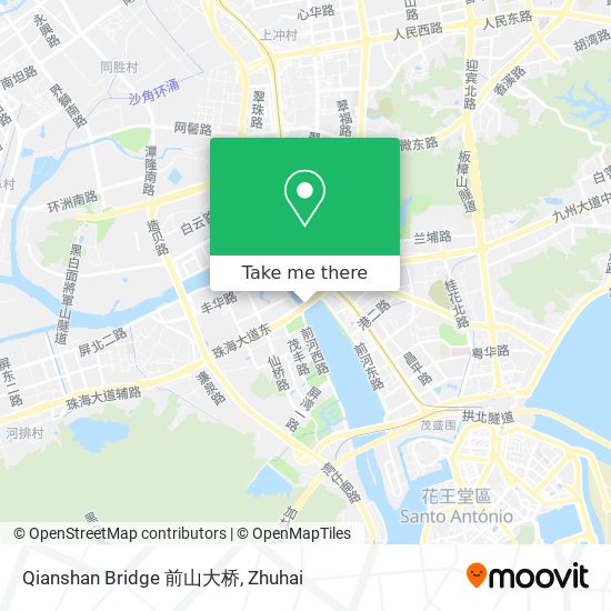 Qianshan Bridge 前山大桥 map