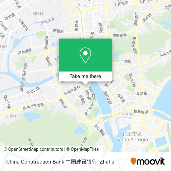 China Construction Bank 中国建设银行 map