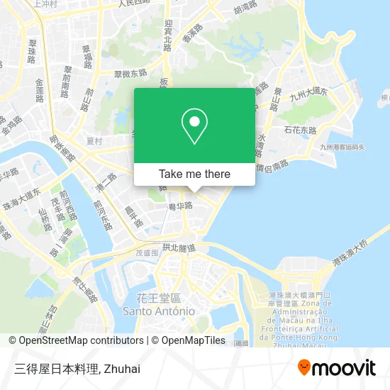 三得屋日本料理 map