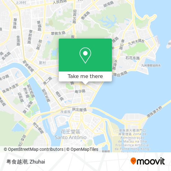粤食越潮 map