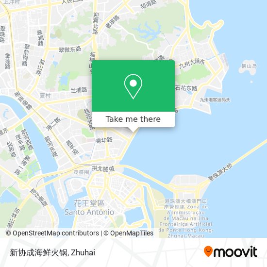 新协成海鲜火锅 map