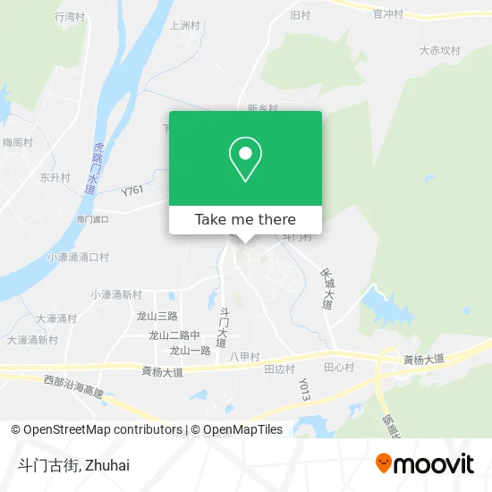 斗门古街 map