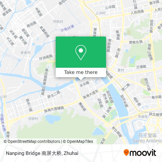 Nanping Bridge 南屏大桥 map