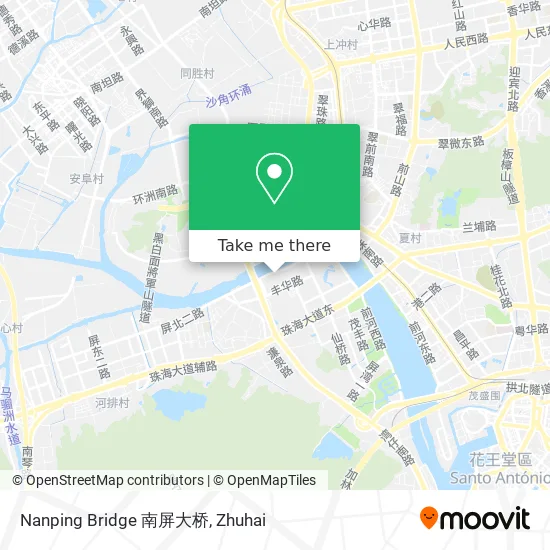 Nanping Bridge 南屏大桥 map