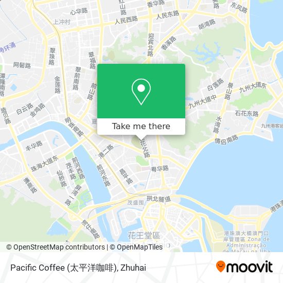 Pacific Coffee (太平洋咖啡) map