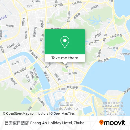 昌安假日酒店 Chang An Holiday Hotel map