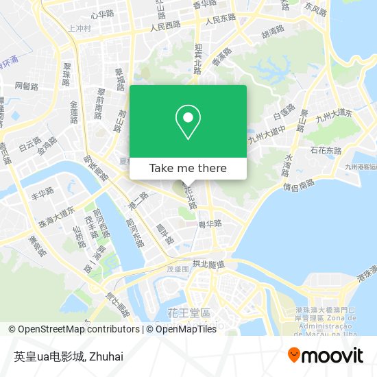 英皇ua电影城 map