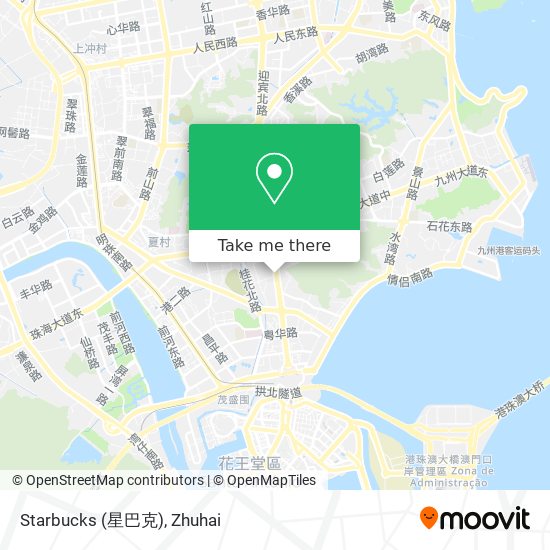 Starbucks (星巴克) map
