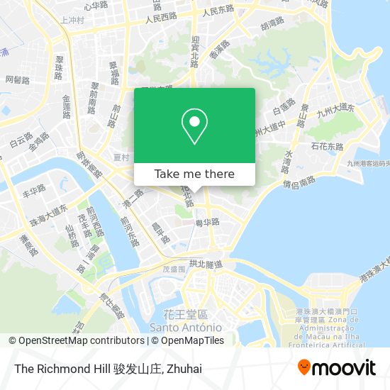 The Richmond Hill 骏发山庄 map