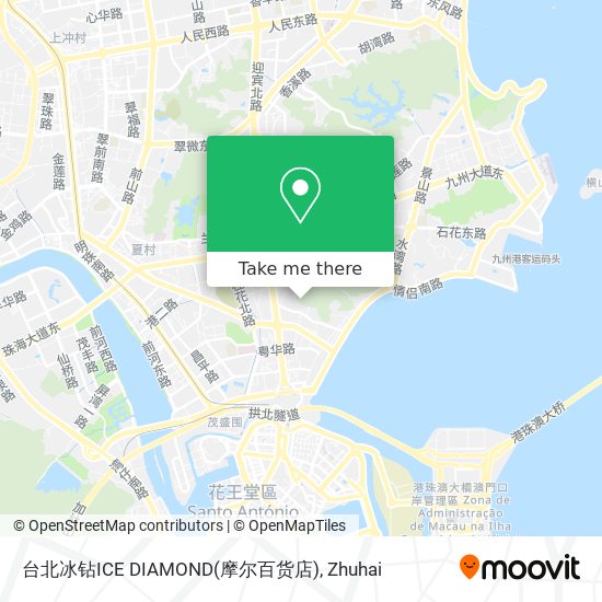 台北冰钻ICE DIAMOND(摩尔百货店) map