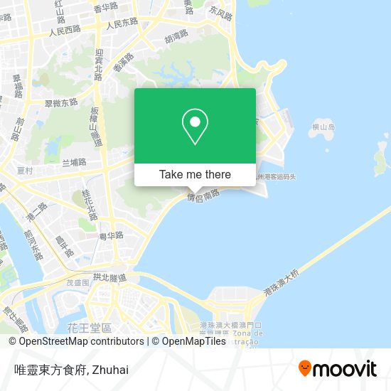 唯靈東方食府 map