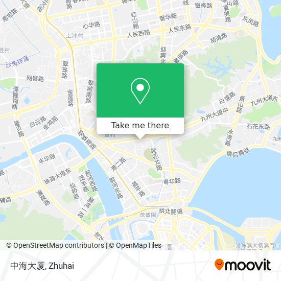 中海大厦 map
