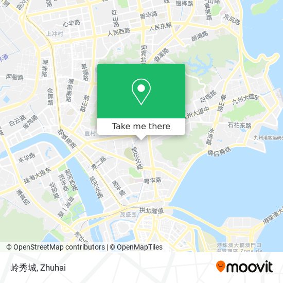 岭秀城 map