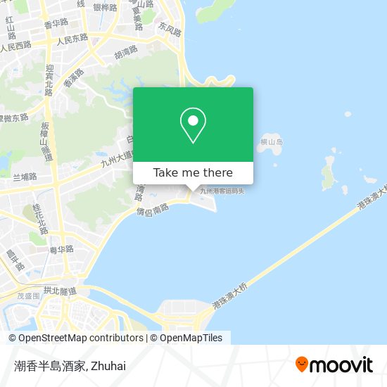 潮香半島酒家 map