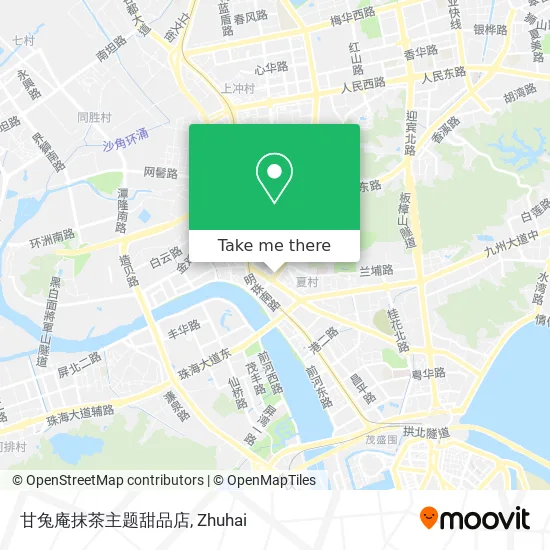 甘兔庵抹茶主题甜品店 map