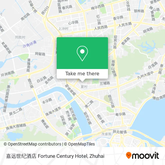 嘉远世纪酒店 Fortune Century Hotel map