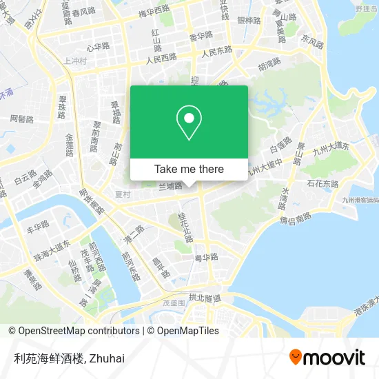 利苑海鲜酒楼 map