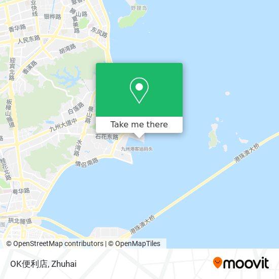 OK便利店 map