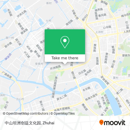 中山坦洲创益文化园 map
