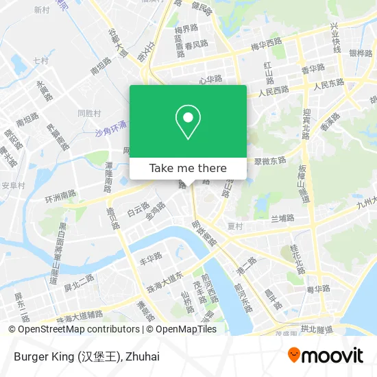 Burger King (汉堡王) map
