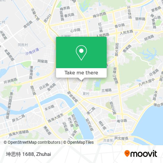 坤思特 1688 map