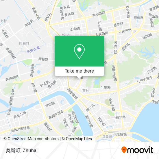 奥斯町 map