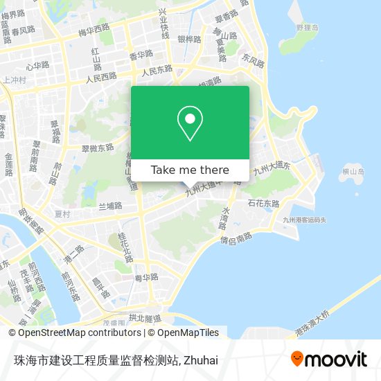 珠海市建设工程质量监督检测站 map