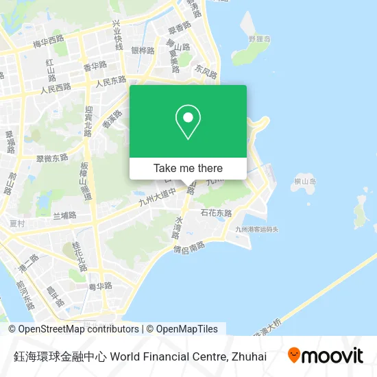 鈺海環球金融中心 World Financial Centre map