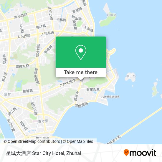 星城大酒店 Star City Hotel map